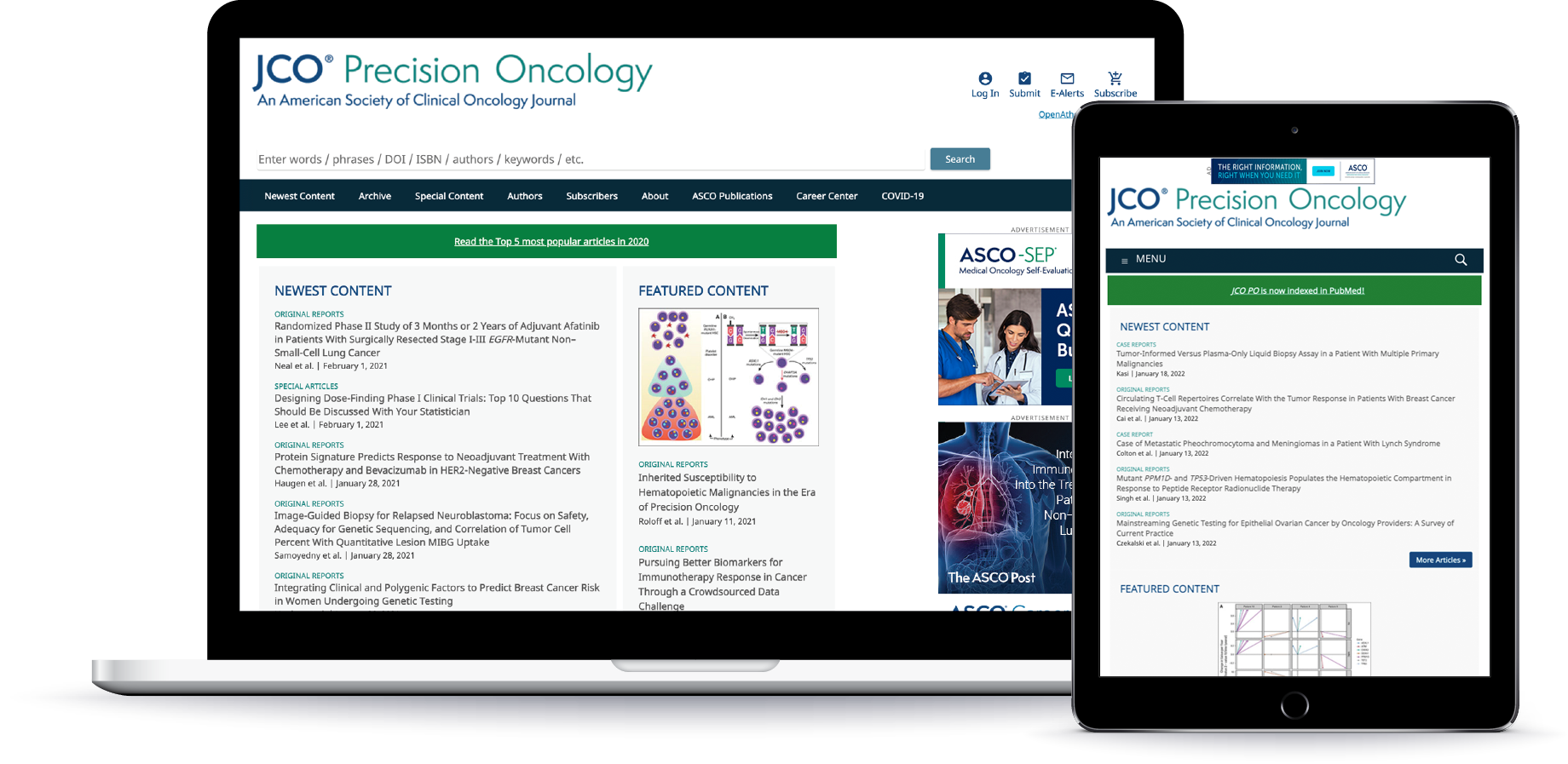 JCO Precision Oncology Product Image